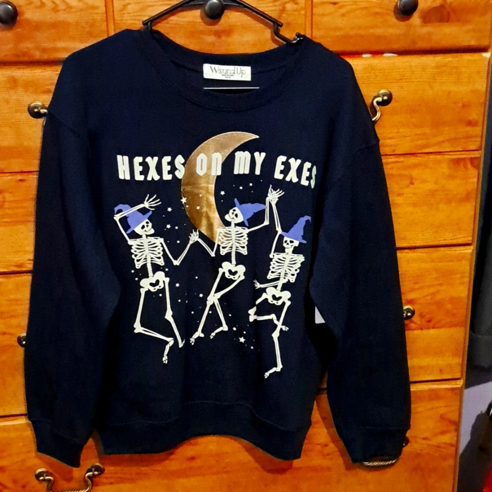 Black graphic Sweatshirt